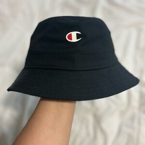 Champion Classic Black Bucket Hat